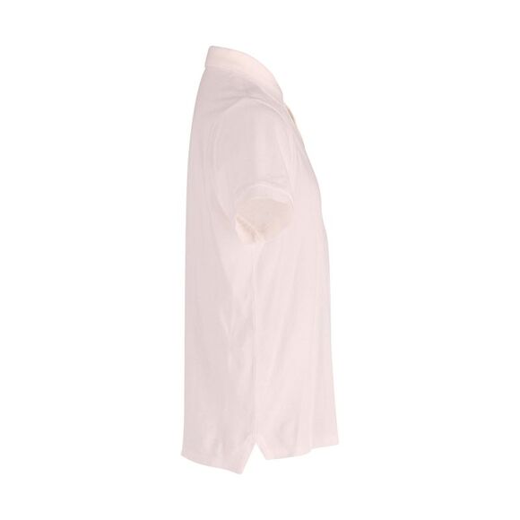 Polo Ralph Lauren Teddy Bear Embroidered Polo Shirt in White Cotton